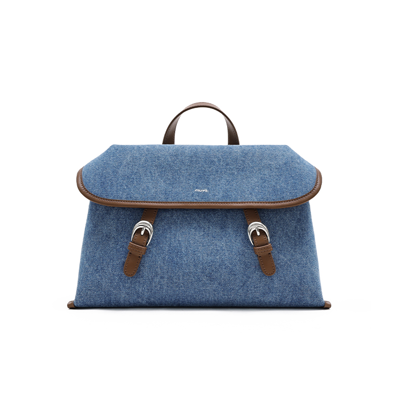 MUVA Женский холщовый рюкзак с тканевой спинкой коричневый и джинсово-синий, Denim Blue
MUVA Женский холщовый рюкзак с тканевой спинкой коричневый и джинсово-синий, Denim Blue