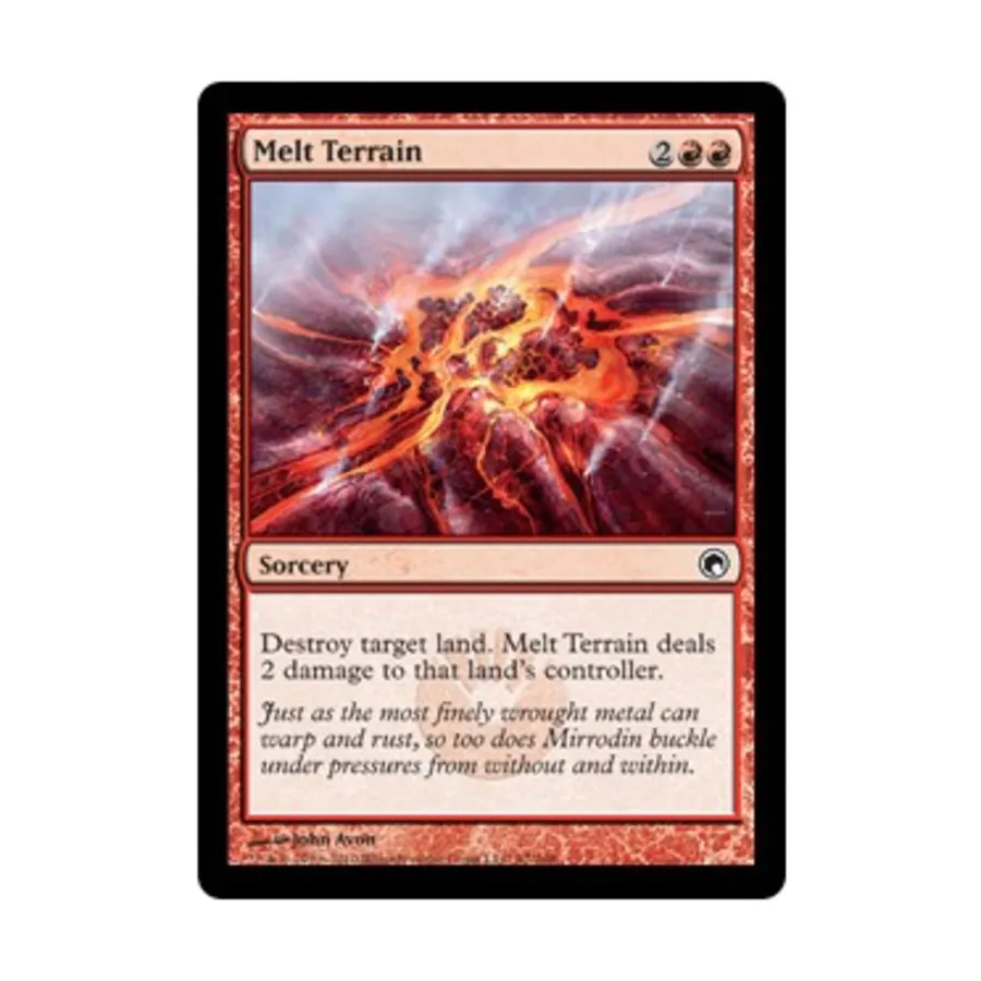 CCG Расплавленная местность (С), MTG - Scars of Mirrodin
CCG Расплавленная местность (С), MTG - Scars of Mirrodin