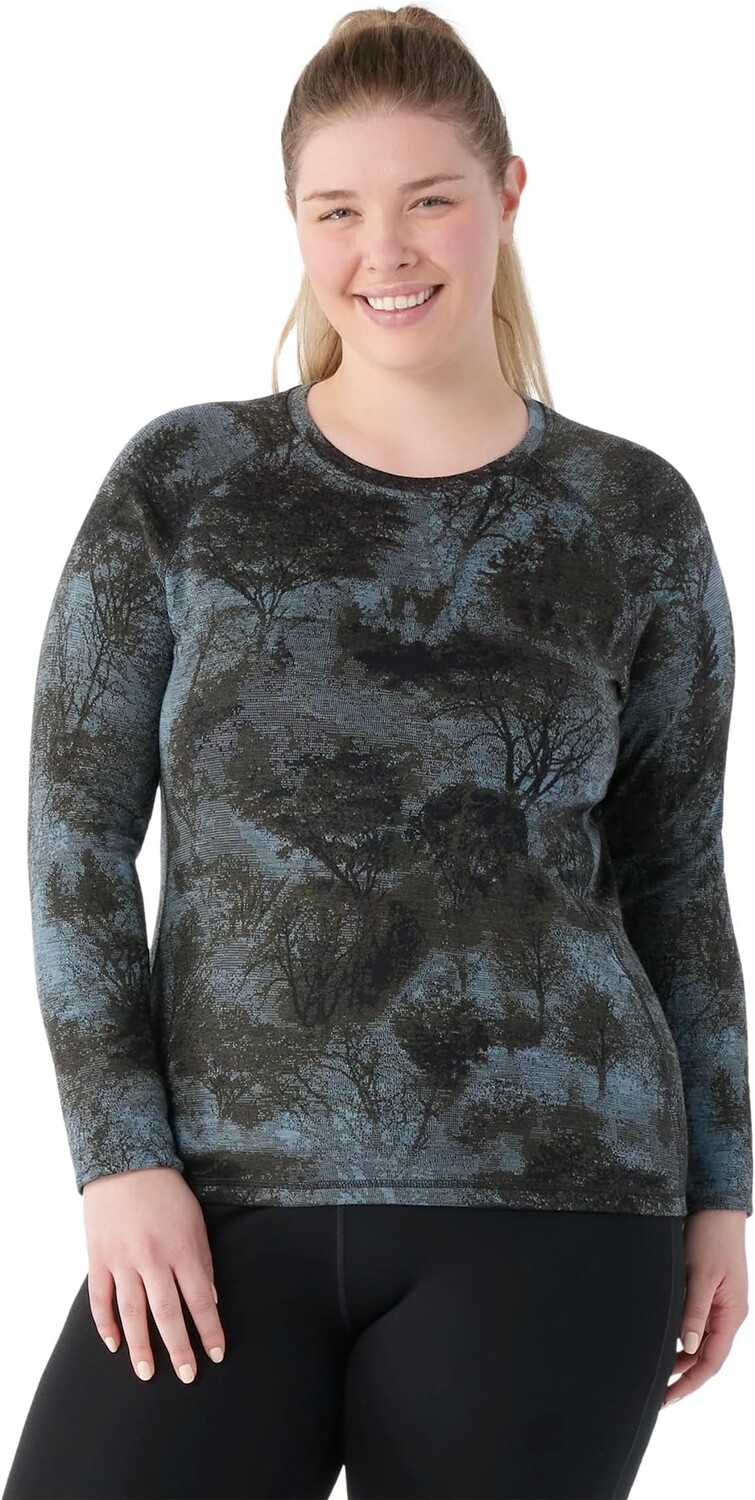 Топ Smartwool Plus Size Classic Thermal Merino Base Layer Crew, цвет Black Forest
Топ Smartwool Plus Size Classic Thermal Merino Base Layer Crew, цвет Black Forest