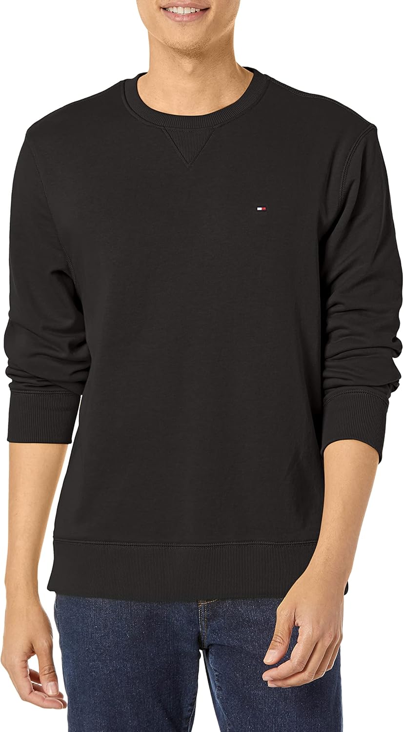 Мужская однотонная толстовка с круглым вырезом Tommy Hilfiger, Jet Black
Мужская однотонная толстовка с круглым вырезом Tommy Hilfiger, Jet Black