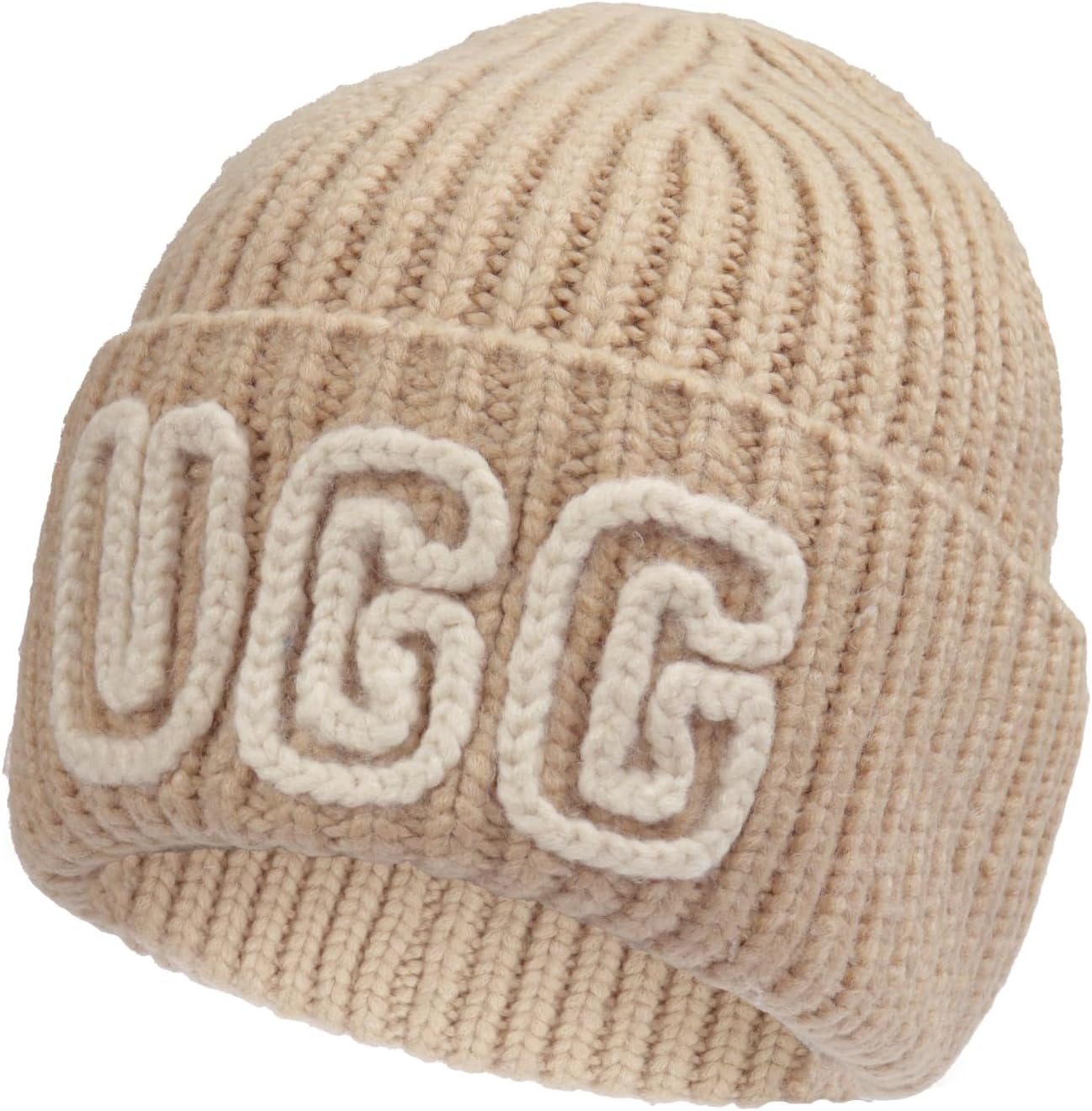Женская шапка-бини UGG из толстого ребристой ткани, White Pepper
Женская шапка-бини UGG из толстого ребристой ткани, White Pepper