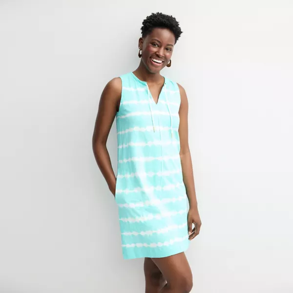 Женское платье-майка легкого плетения Sonoma Goods For Life, цвет teal shabori dye
Женское платье-майка легкого плетения Sonoma Goods For Life, цвет teal shabori dye