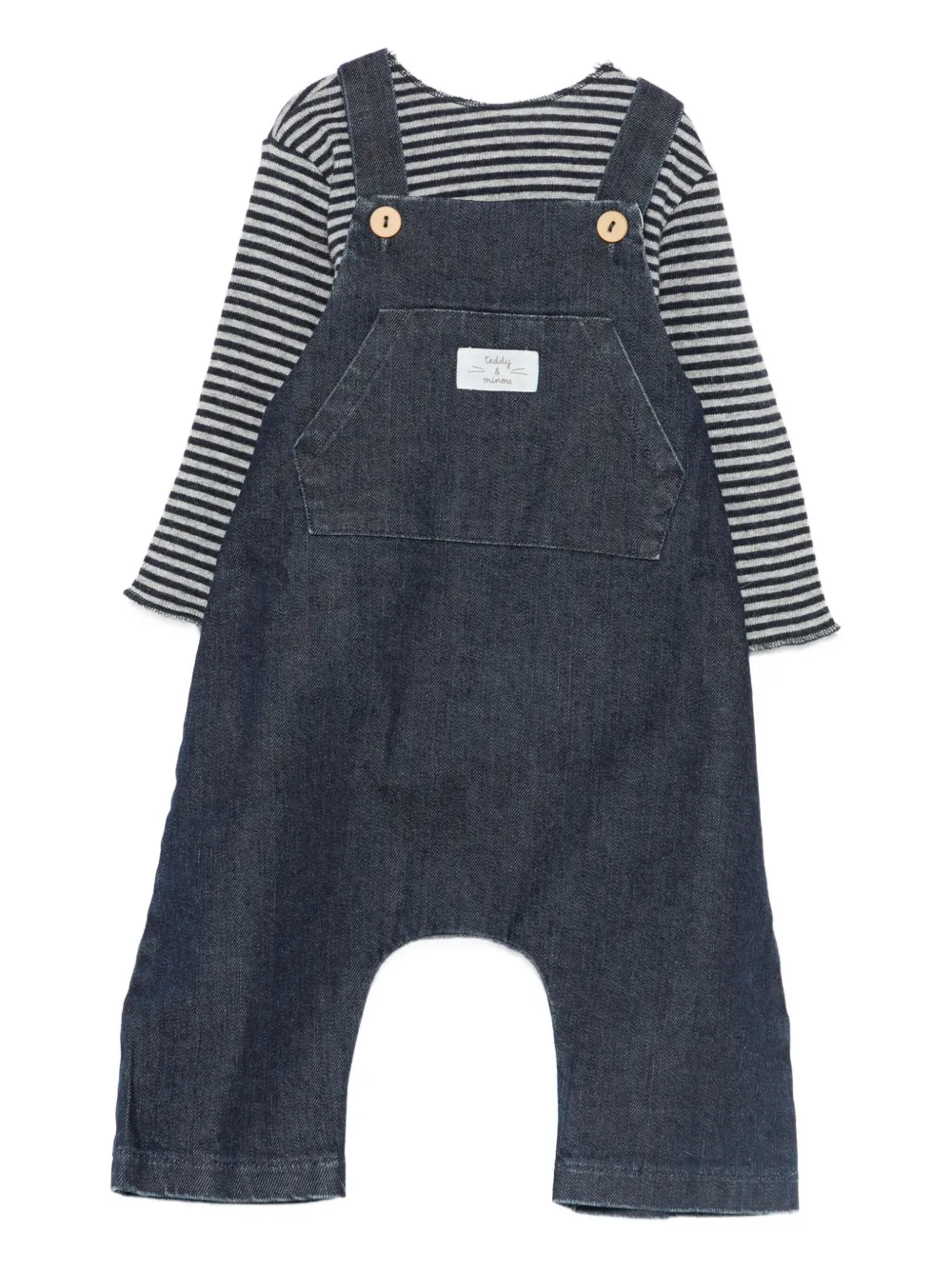 Джинсовые комбинезоны (набор из двух) TEDDY & MINOU, синий
Джинсовые комбинезоны (набор из двух) TEDDY & MINOU, синий