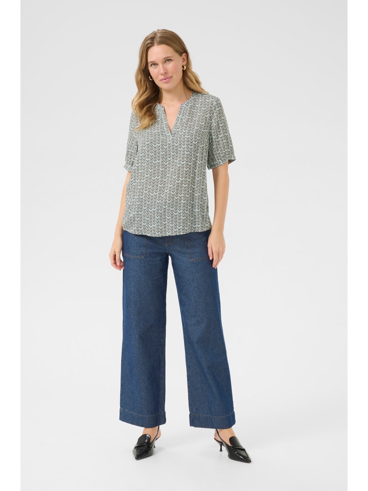 Блузка с короткими рукавами BPmette, стандартный крой, серые графические полоски Kaffe
Блузка с короткими рукавами BPmette, стандартный крой, серые графические полоски Kaffe