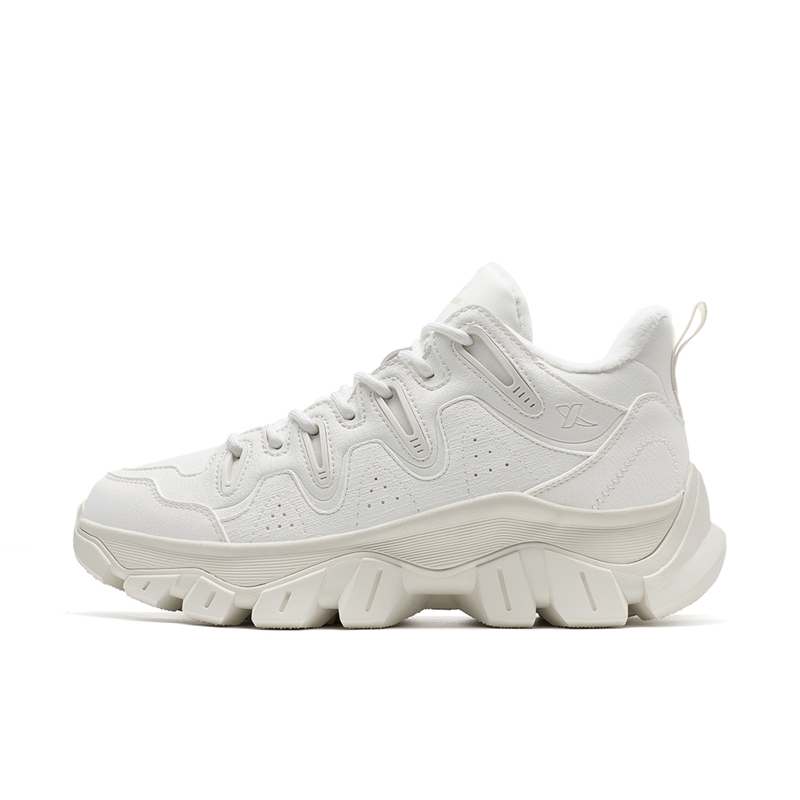 XTEP Теплые износостойкие нескользящие повседневные туфли Kawayuki средней высоты, белые, мужские
XTEP Теплые износостойкие нескользящие повседневные туфли Kawayuki средней высоты, белые, мужские