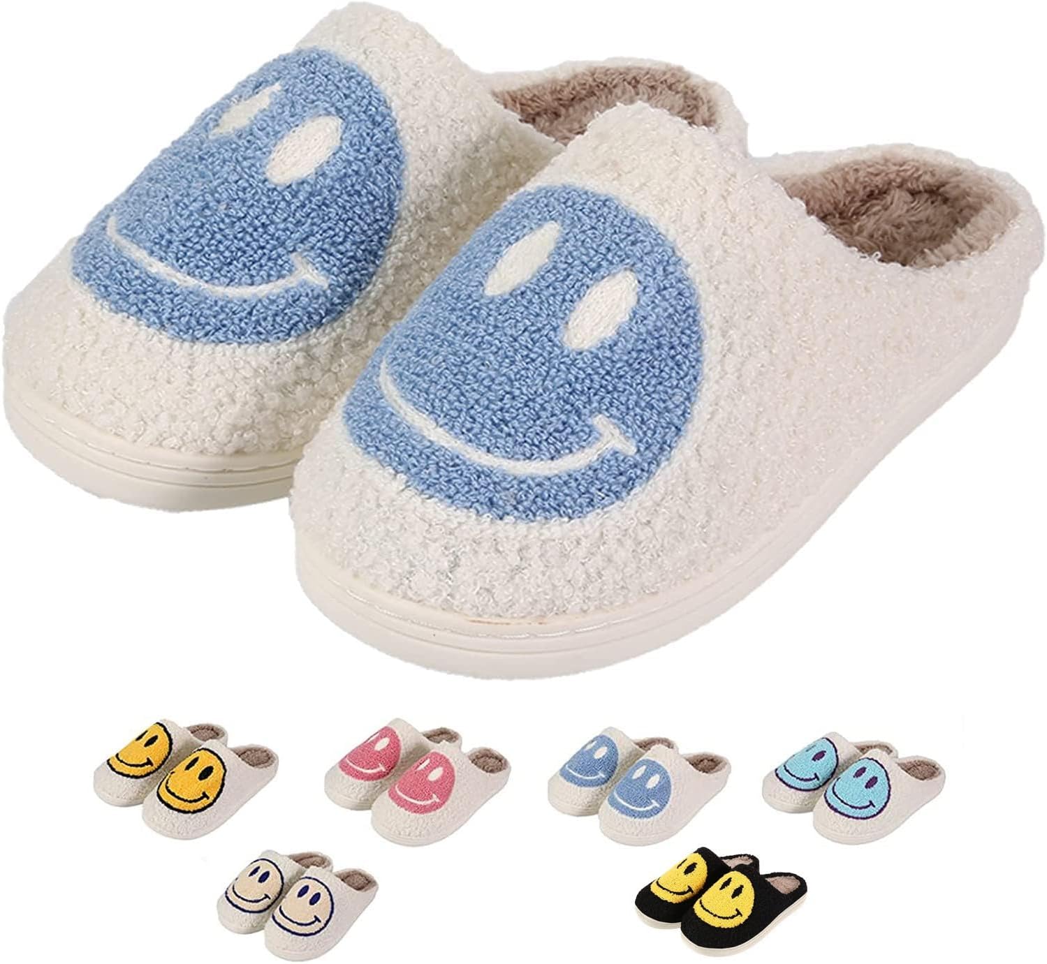 Ретро-тапочки с пушистым лицом для женщин и мужчин, милые желтые домашние тапочки с изображением лица от The Label для дома и улицы, розовые/белые/черные/синие Lezirtoi
Ретро-тапочки с пушистым лицом для женщин и мужчин, милые желтые домашние тапочки с изображением лица от The Label для дома и улицы, розовые/белые/черные/синие Lezirtoi