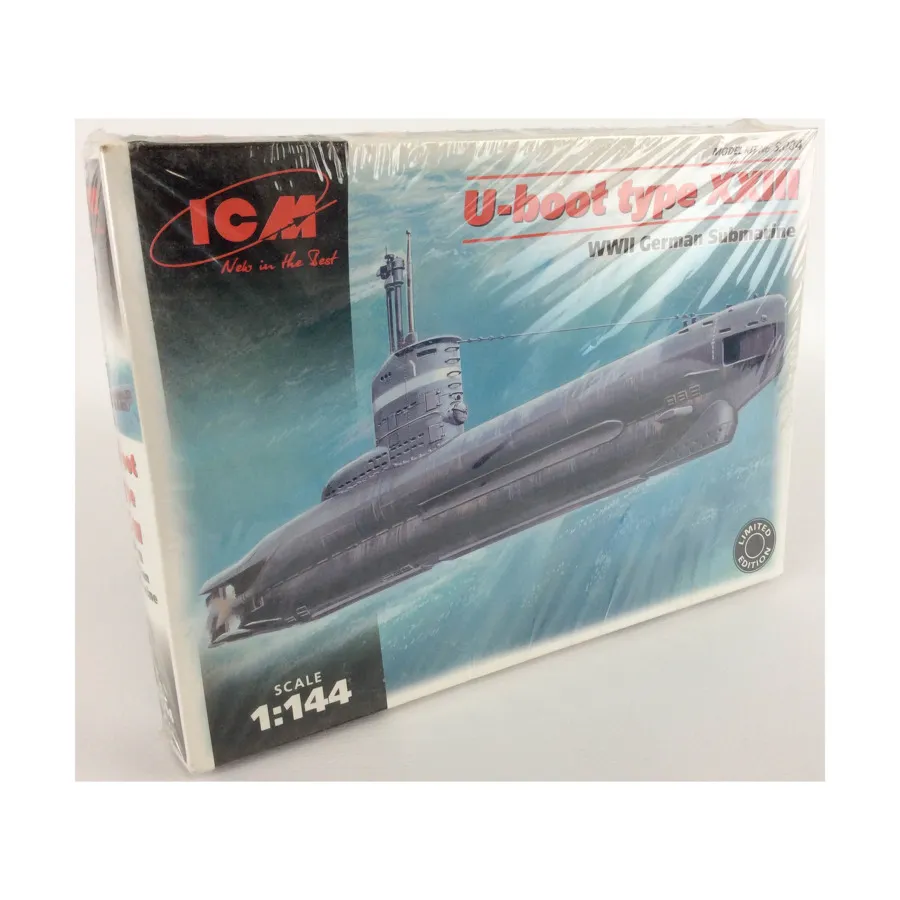Подводная лодка Тип XXIII (Подводная лодка), Models 1/144 Scale (ICM)
Подводная лодка Тип XXIII (Подводная лодка), Models 1/144 Scale (ICM)