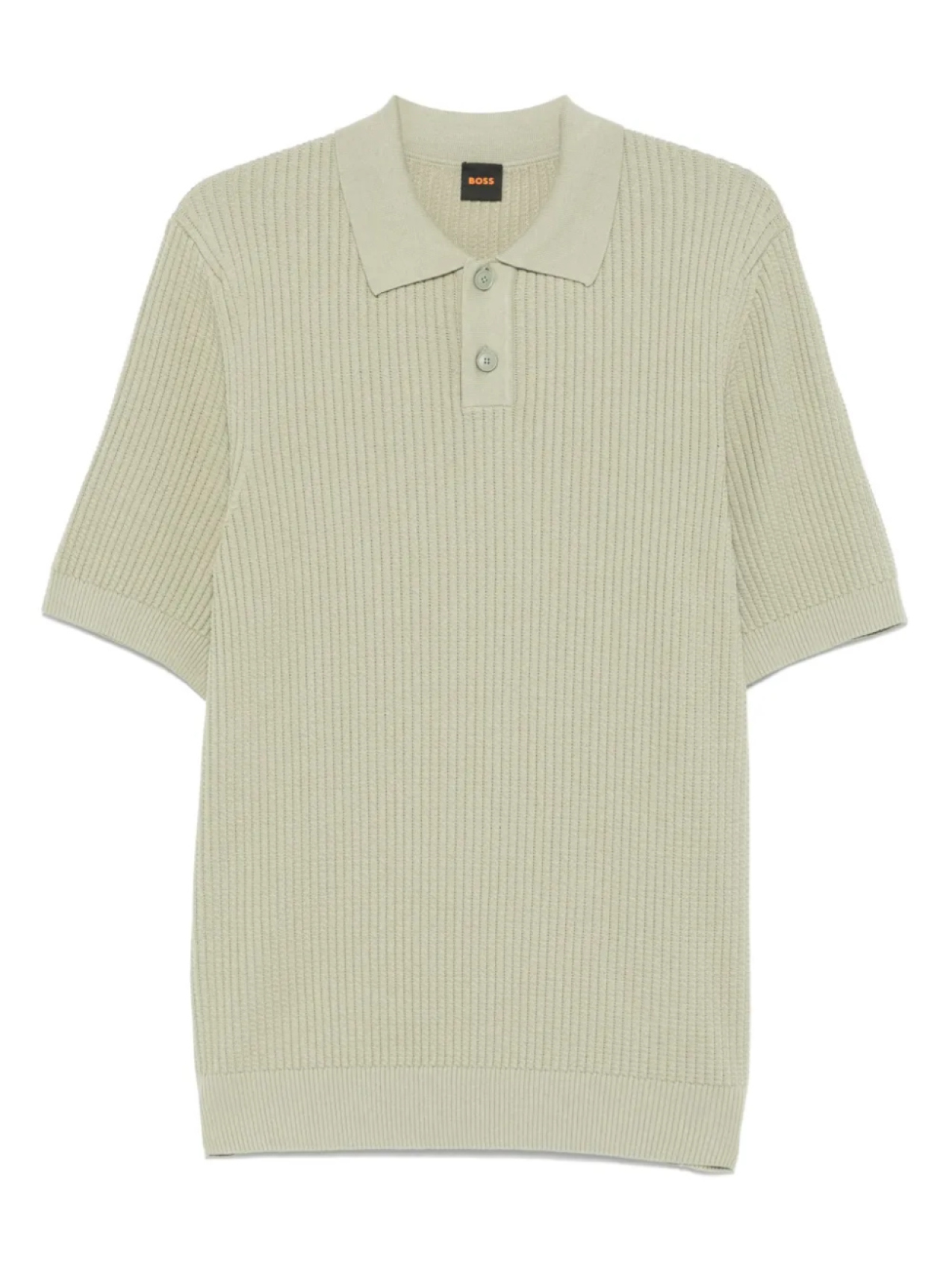 Рубашка-поло из рубчатой вязки BOSS, зеленый
Рубашка-поло из рубчатой вязки BOSS, зеленый