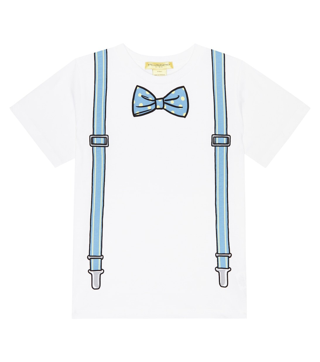 Хлопковая футболка Stella McCartney Kids, белый
Хлопковая футболка Stella McCartney Kids, белый