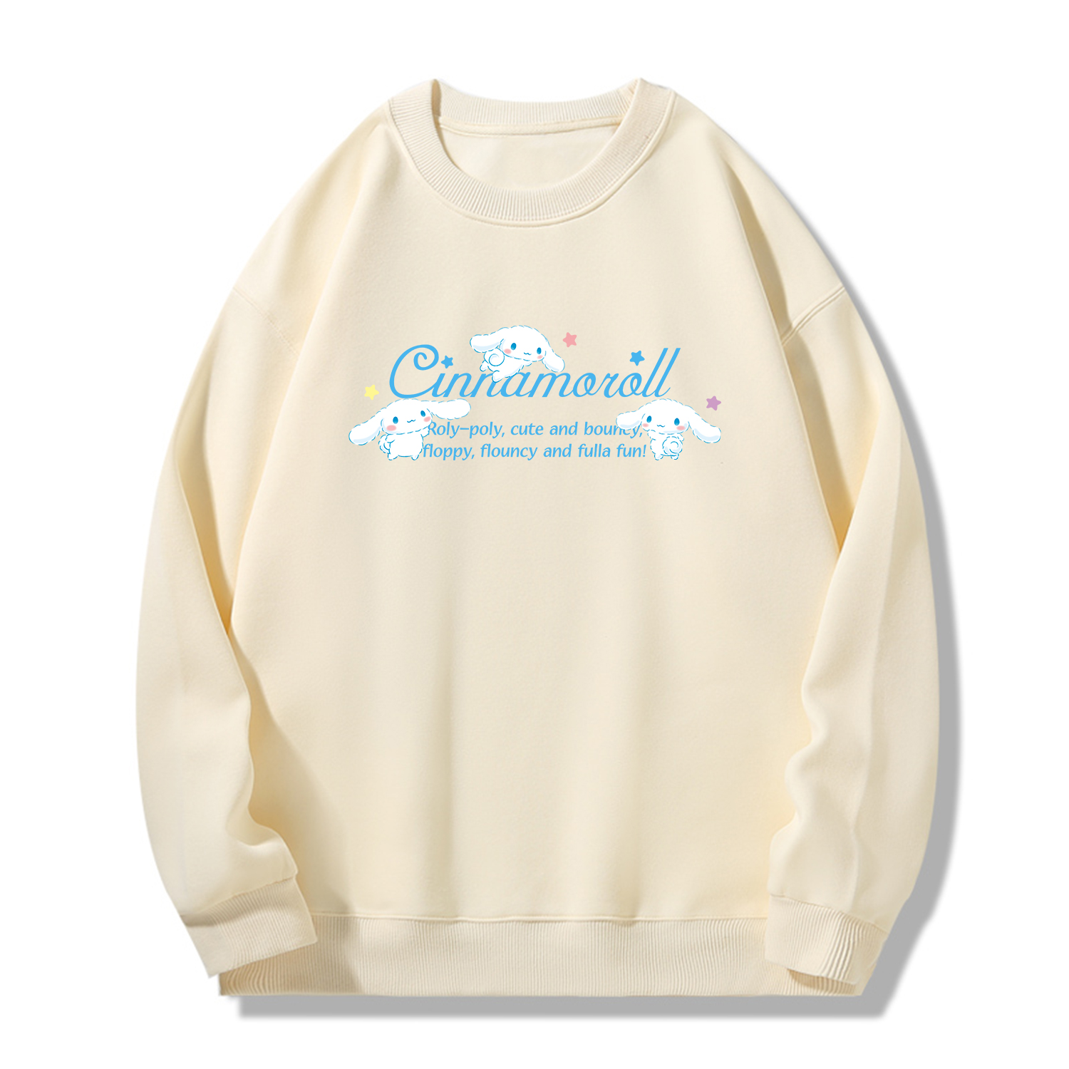 Свитшот Cinnamoroll Yugui Dog Unisex Sanrio, светло-бежевый
Свитшот Cinnamoroll Yugui Dog Unisex Sanrio, светло-бежевый