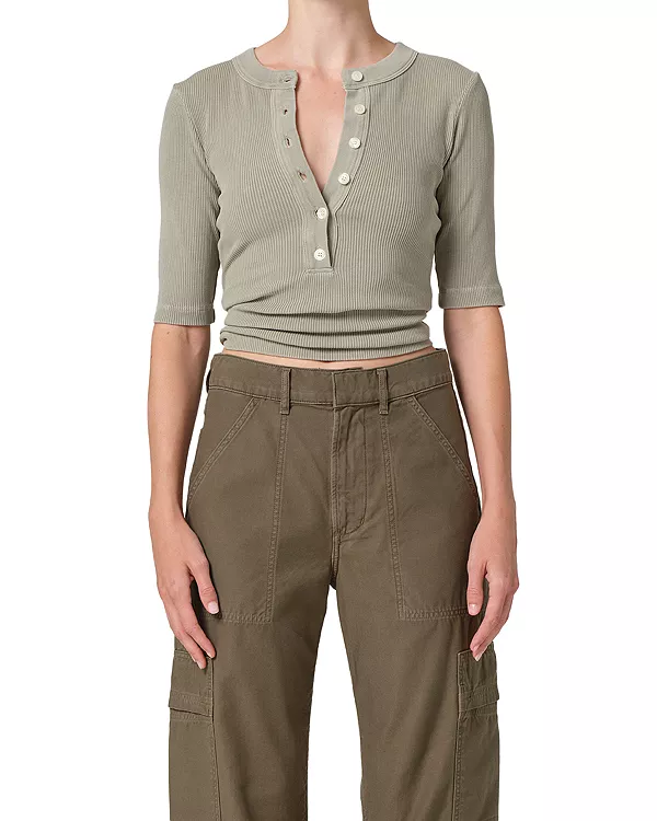 Футболка-Поло с коротким рукавом Nali Citizens Of Humanity, зеленый
Футболка-Поло с коротким рукавом Nali Citizens Of Humanity, зеленый