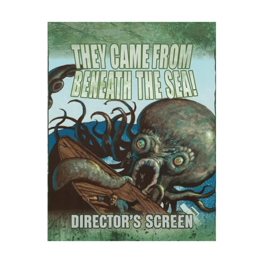 They Came from Beneath the Sea! - Director's Screen, Role Playing Games (Onyx Path Publishing), твердый переплет 
They Came from Beneath the Sea! - Director's Screen, Role Playing Games (Onyx Path Publishing), твердый переплет