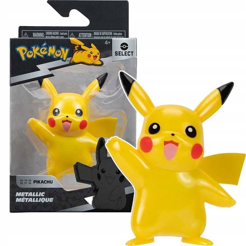 Металлическая фигурка POKEMON Select PIKACHU JAZWARES
Металлическая фигурка POKEMON Select PIKACHU JAZWARES