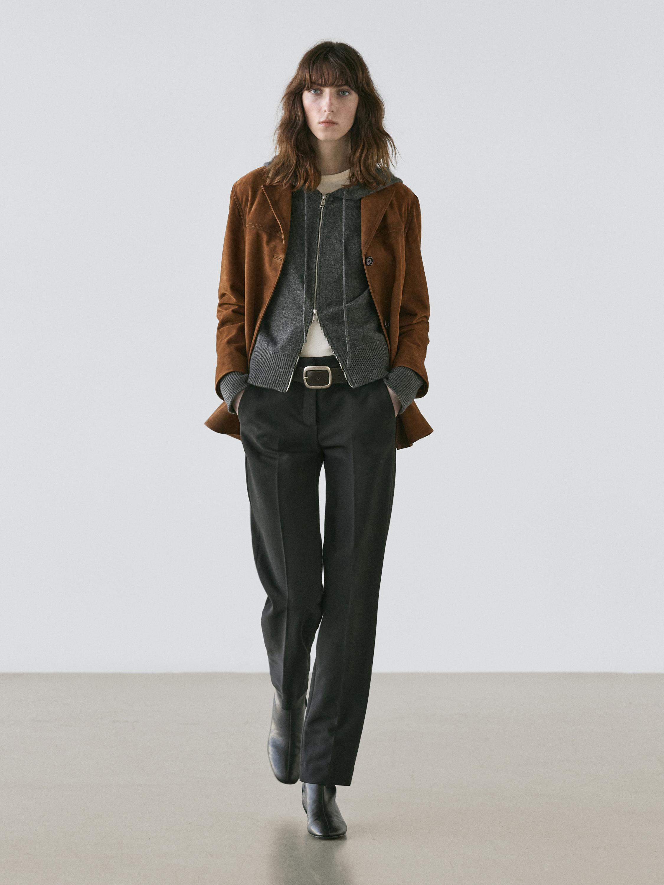 Кардиган из смесовой шерсти на молнии с капюшоном Massimo Dutti, medium grey
Кардиган из смесовой шерсти на молнии с капюшоном Massimo Dutti, medium grey