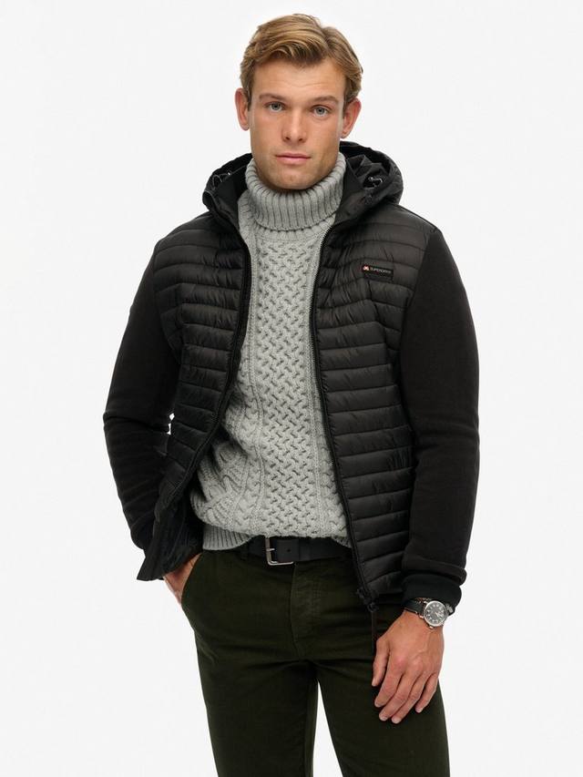 Гибридная худи-куртка Storm Fleece Superdry, Black
Гибридная худи-куртка Storm Fleece Superdry, Black