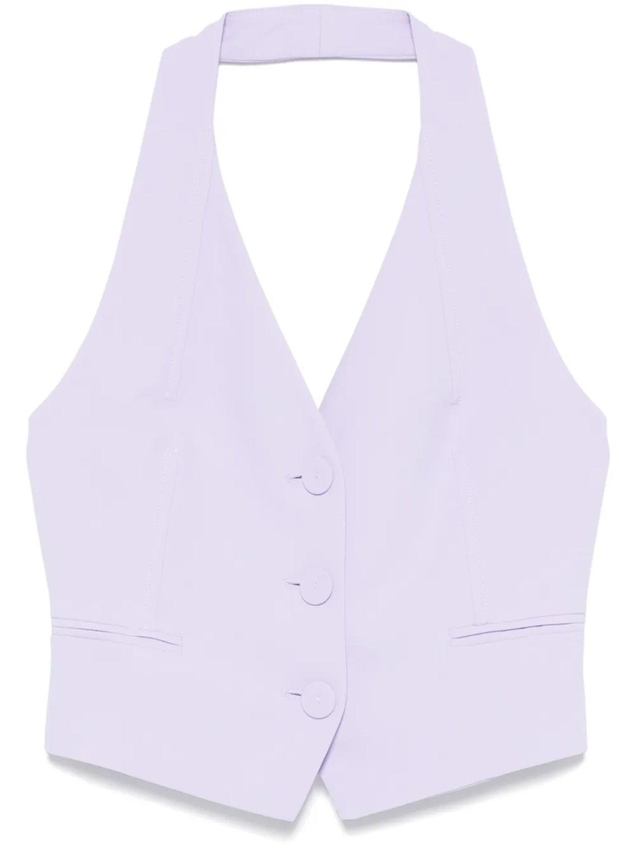 Patrizia Pepe жилет с вырезом халтер, фиолетовый
Patrizia Pepe жилет с вырезом халтер, фиолетовый