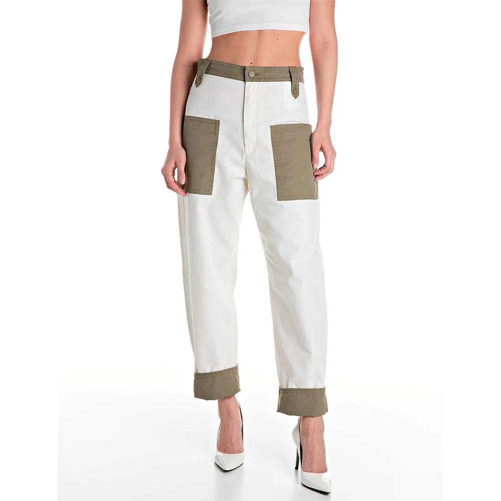 Брюки Replay W8136.000.10348, белый
Брюки Replay W8136.000.10348, белый