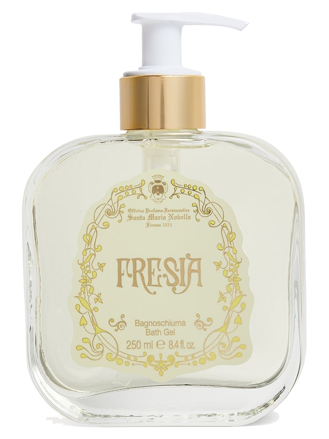 Гель для душа 'Fresia' 250 мл Santa Maria Novella, желтый
Гель для душа 'Fresia' 250 мл Santa Maria Novella, желтый