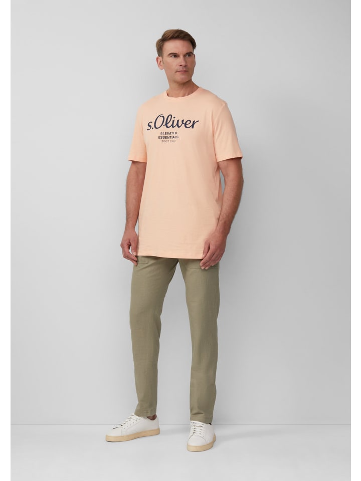 Тканевые брюки s.Oliver, оливковый
Тканевые брюки s.Oliver, оливковый