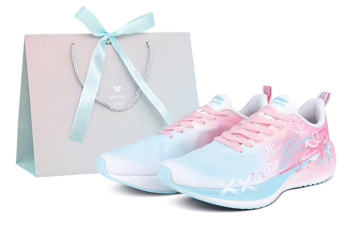 LINING Беговые кроссовки Wuyue мужские низкие синий, белый
LINING Беговые кроссовки Wuyue мужские низкие синий, белый