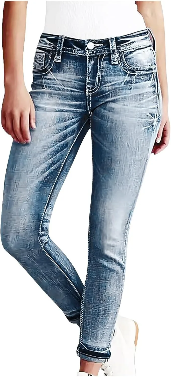 Джинсы Bell Bottom для женщин Stretchy High Waisted Flare
Джинсы Bell Bottom для женщин Stretchy High Waisted Flare