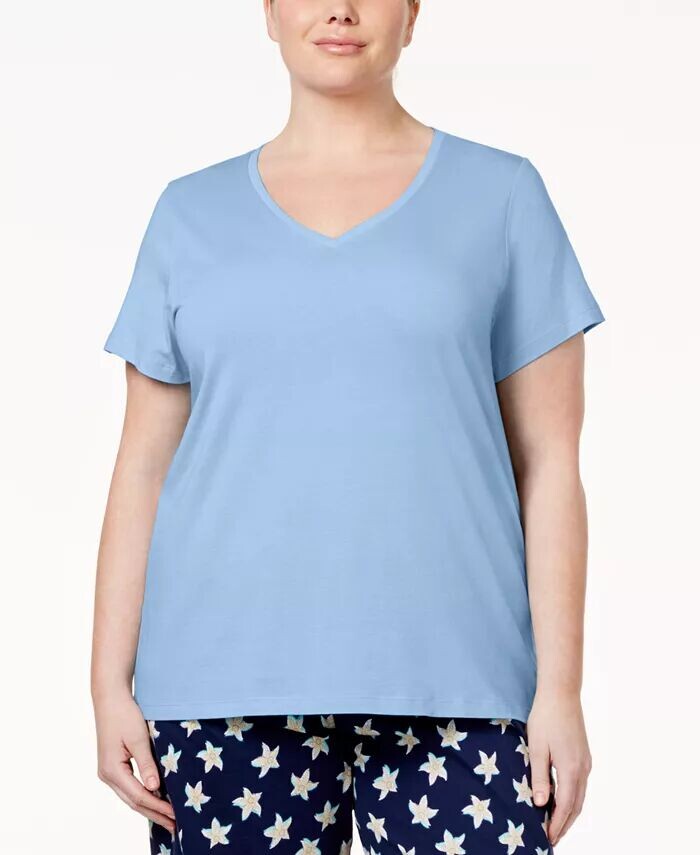 Женская футболка больших размеров Sleepwell Solid S/S с v-образным вырезом и технологией регулирования температуры Hue, синий
Женская футболка больших размеров Sleepwell Solid S/S с v-образным вырезом и технологией регулирования температуры Hue, синий