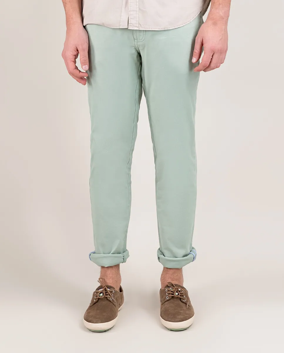 Простые мужские брюки с пятью карманами El Ganso, зеленый
Простые мужские брюки с пятью карманами El Ganso, зеленый