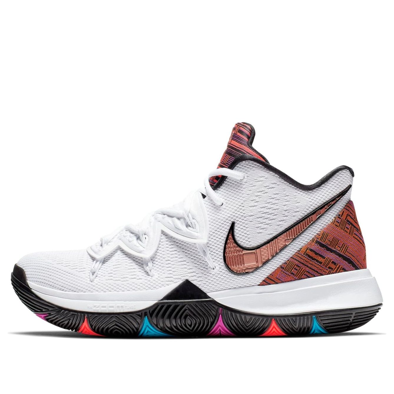 Кроссовки Nike Kyrie 5 BHM EP 'White Mtlc Red Bronze' BQ6238-100, белый
Кроссовки Nike Kyrie 5 BHM EP 'White Mtlc Red Bronze' BQ6238-100, белый