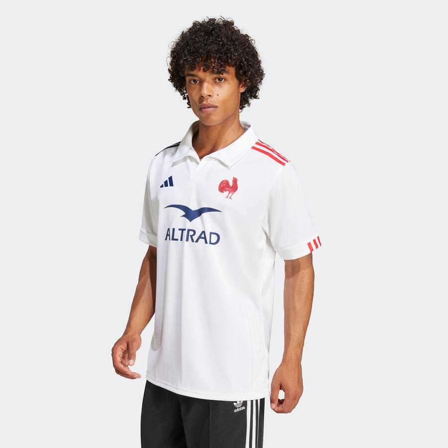 ADIDAS Женская/мужская регбийная майка France Replica XV - гостевая майка 2024/25, белая
ADIDAS Женская/мужская регбийная майка France Replica XV - гостевая майка 2024/25, белая