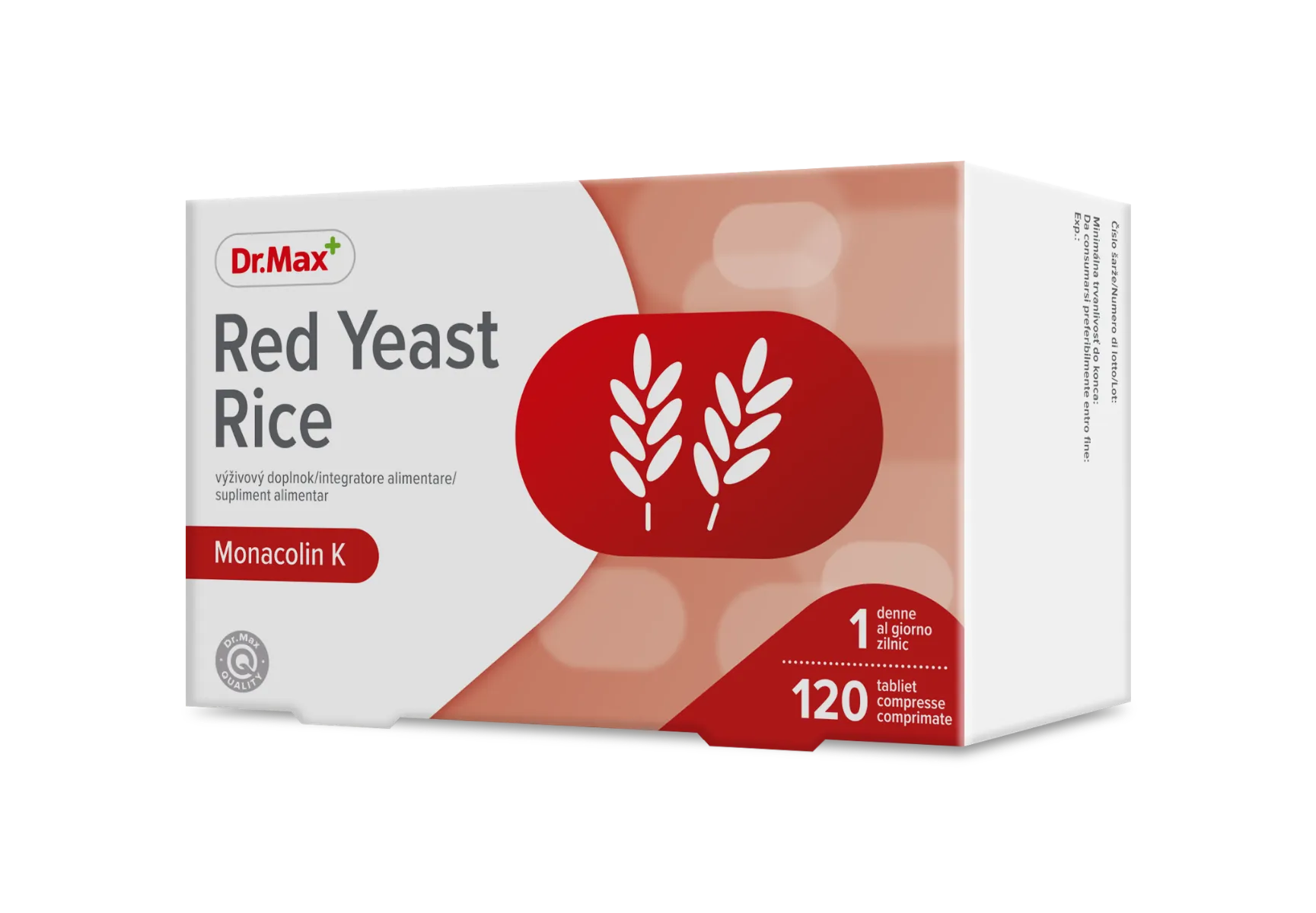Dr. Max Red Yeast Rice Monakolin 120 таблеток Управление уровнем холестерина
Dr. Max Red Yeast Rice Monakolin 120 таблеток Управление уровнем холестерина