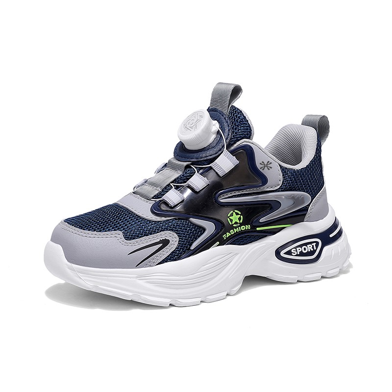 Дышащие низкие повседневные детские кроссовки Kids' YUZHAOLIN, синий 
Дышащие низкие повседневные детские кроссовки Kids' YUZHAOLIN, синий