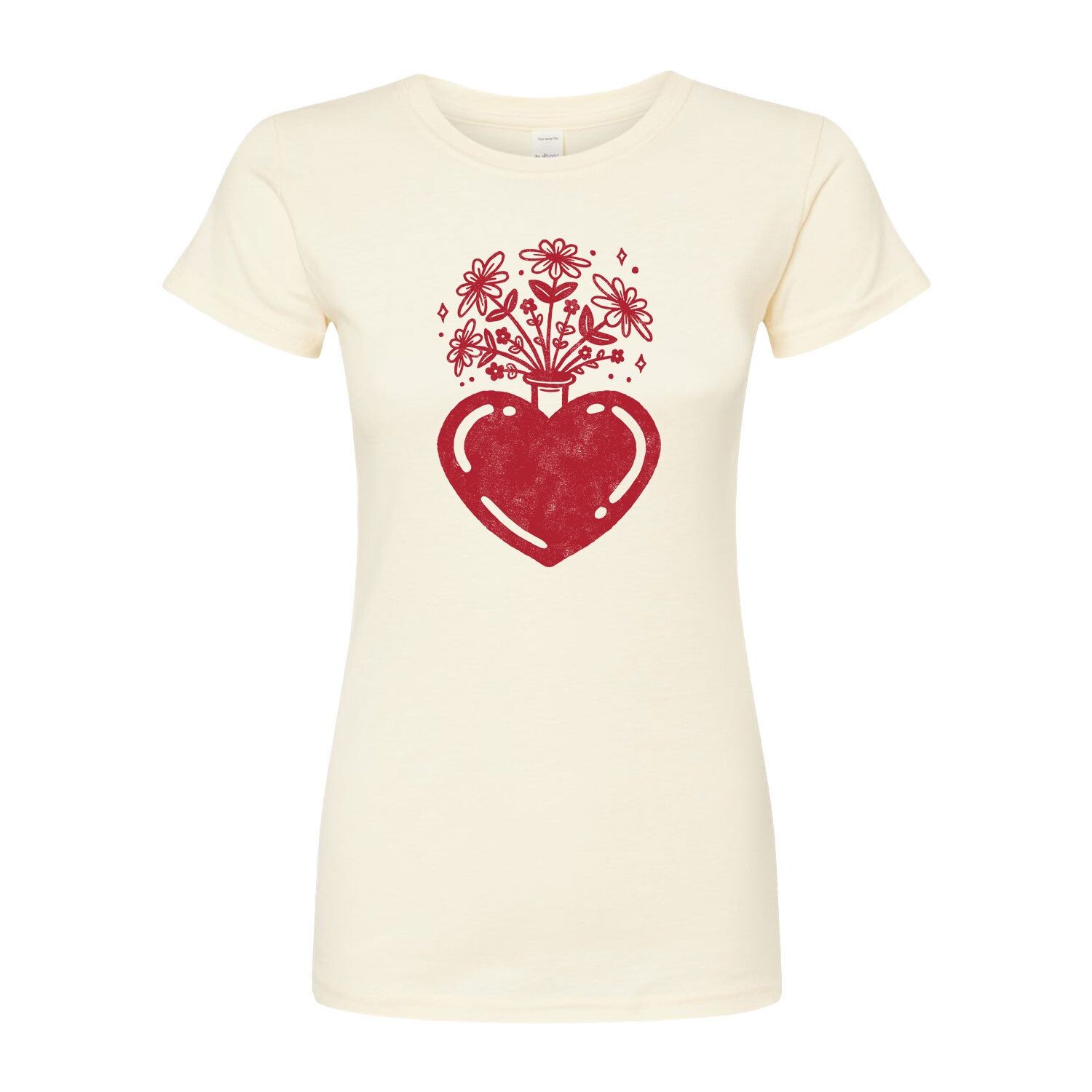 Футболка с рисунком в форме сердца с изображением цветов для юниоров Licensed Character, бежевый
Футболка с рисунком в форме сердца с изображением цветов для юниоров Licensed Character, бежевый