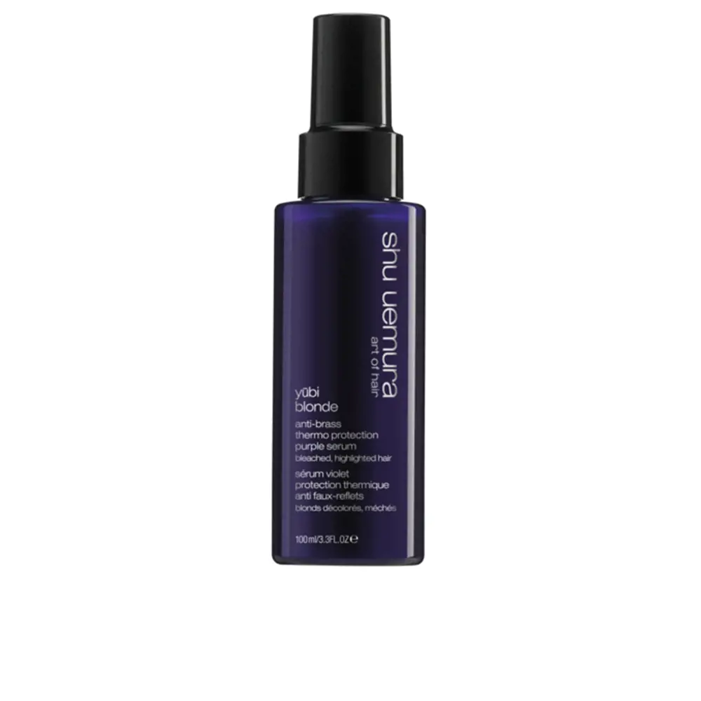 Сыворотка для волос Yubi blonde anti-brass heat protection purple serum Shu Uemura, 90 мл.
Сыворотка для волос Yubi blonde anti-brass heat protection purple serum Shu Uemura, 90 мл.