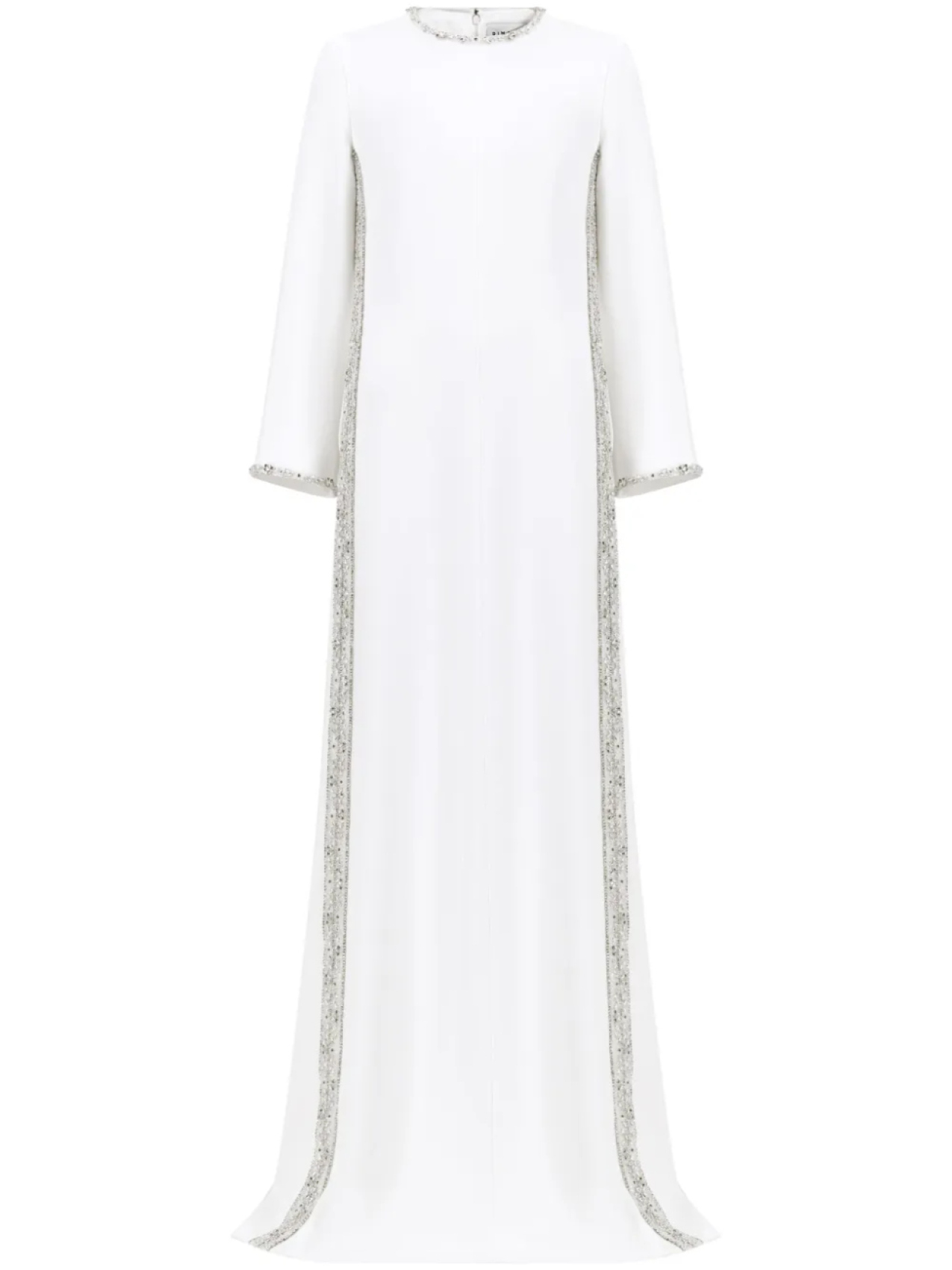 Dina Melwani платье с вышивкой, белый
Dina Melwani платье с вышивкой, белый