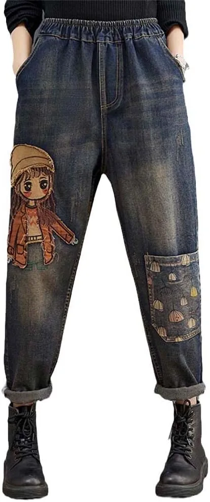 Chong Feng Xia джинсы для женщин с вышивкой, высокие, с карманами
Chong Feng Xia джинсы для женщин с вышивкой, высокие, с карманами