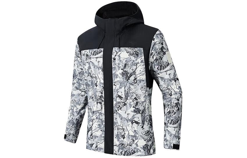 Коллекция Outdoor Куртка Мужская Базовая Черная/Фундамент Принт Anta, черный 
Коллекция Outdoor Куртка Мужская Базовая Черная/Фундамент Принт Anta, черный