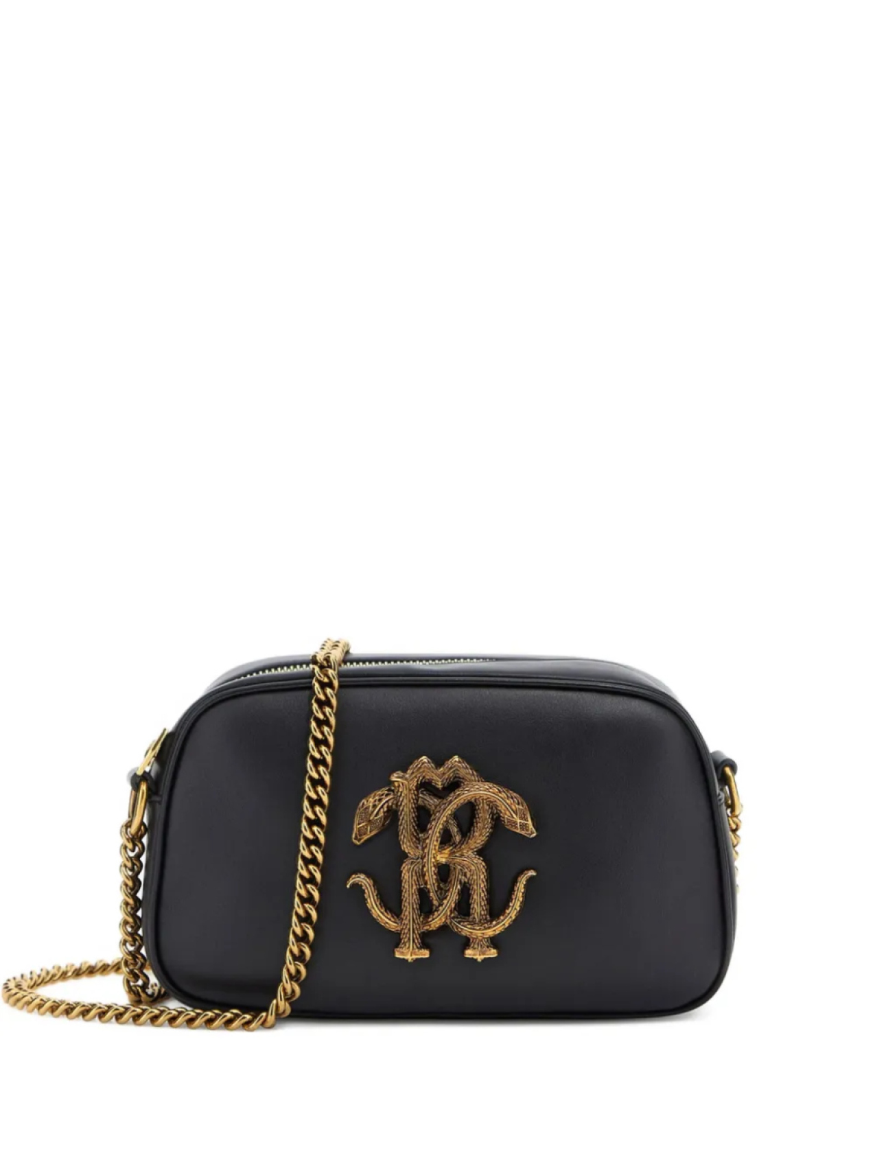 Сумка через плечо с монограммой Roberto Cavalli, черный
Сумка через плечо с монограммой Roberto Cavalli, черный