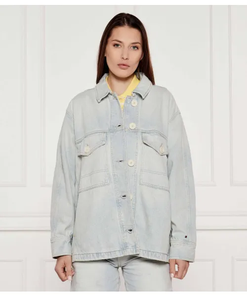 Джинсовая куртка Oversize fit Tommy Hilfiger, синий
Джинсовая куртка Oversize fit Tommy Hilfiger, синий