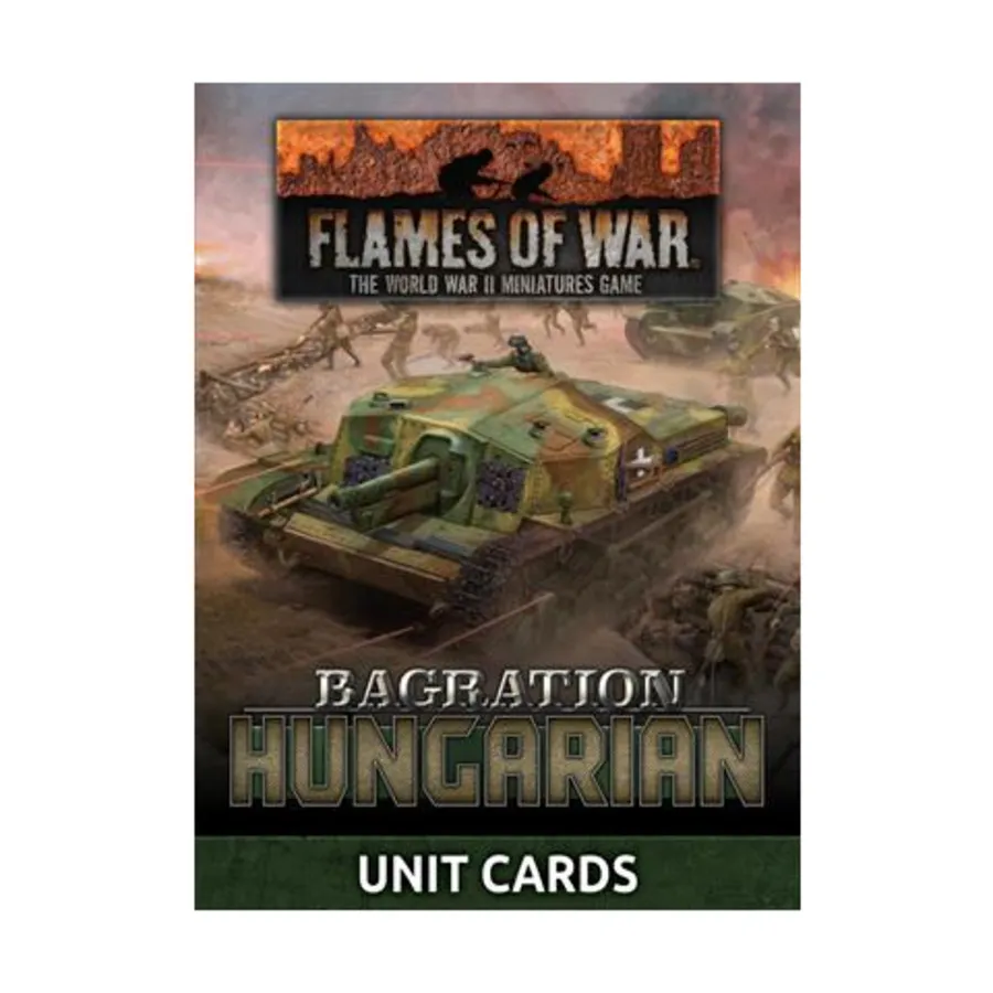 Багратион — карты венгерских отрядов, Flames of War - WWII - Core Rules & Assorted (4th Edition)
Багратион — карты венгерских отрядов, Flames of War - WWII - Core Rules & Assorted (4th Edition)