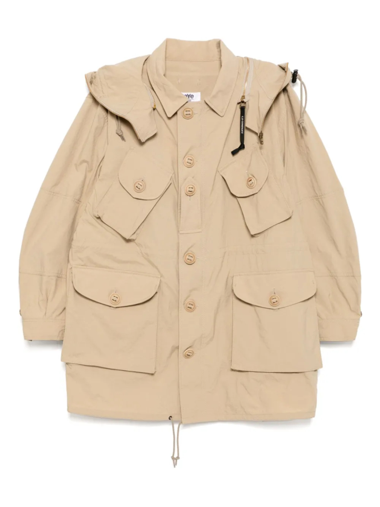 Военное пальто Junya Watanabe MAN, нейтральный
Военное пальто Junya Watanabe MAN, нейтральный