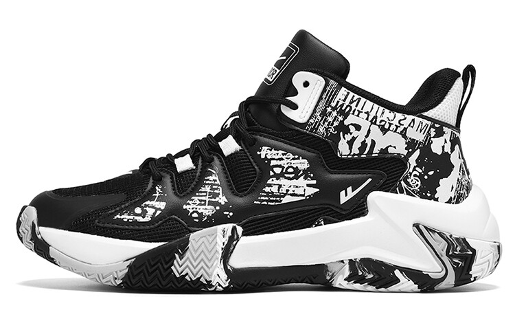 Баскетбольные кроссовки унисекс средней высоты, черные/белые Warrior
Баскетбольные кроссовки унисекс средней высоты, черные/белые Warrior