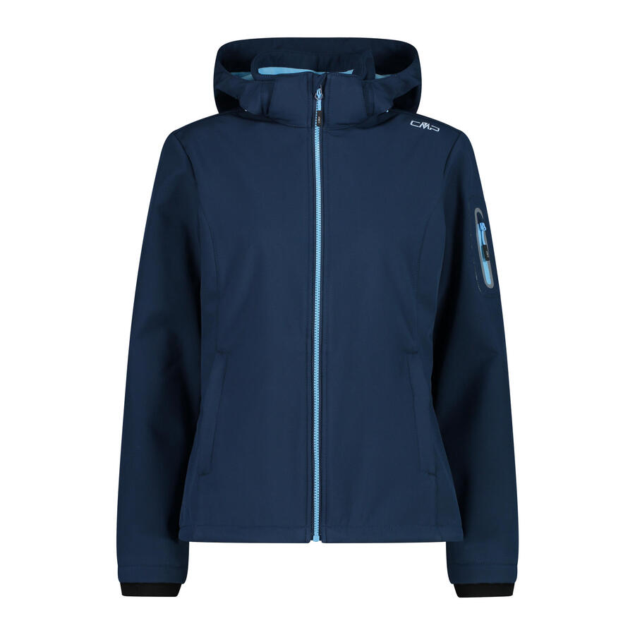 Женская куртка софтшелл CMP, женская куртка с капюшоном и застежкой-молнией 39A5006
Женская куртка софтшелл CMP, женская куртка с капюшоном и застежкой-молнией 39A5006