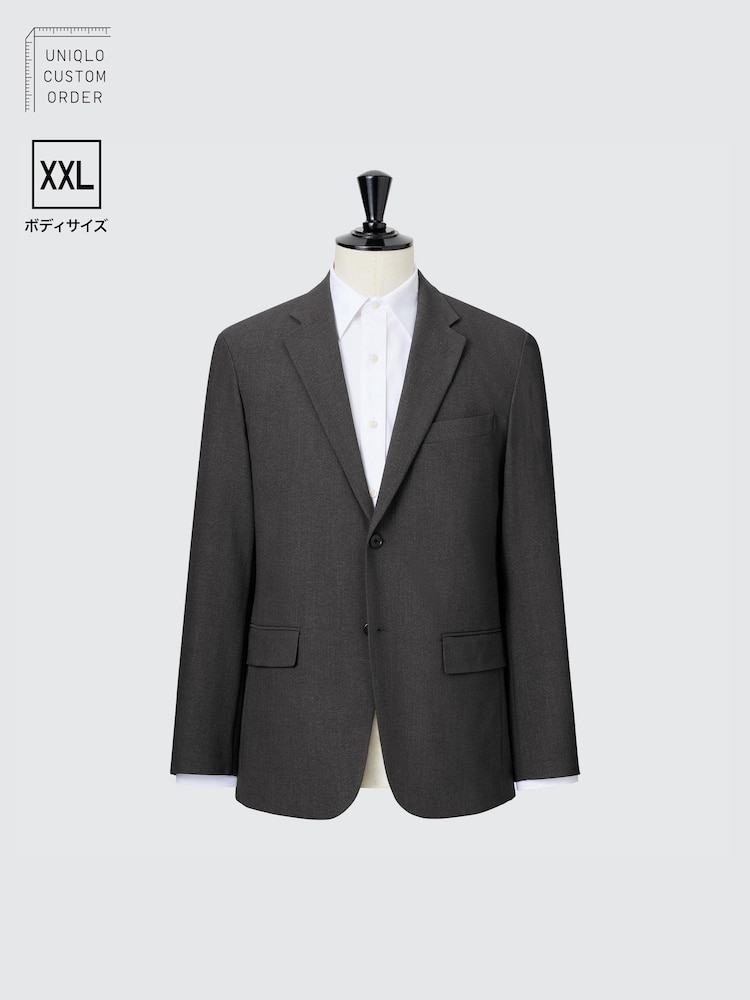 Пиджак kando Uniqlo, темно-серый
Пиджак kando Uniqlo, темно-серый