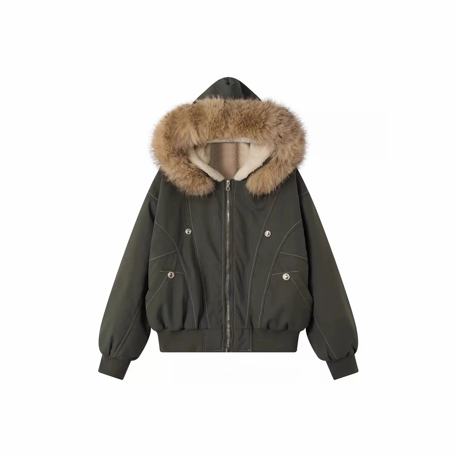 Пуховик Unisex NEVER RULE, army зеленый
Пуховик Unisex NEVER RULE, army зеленый