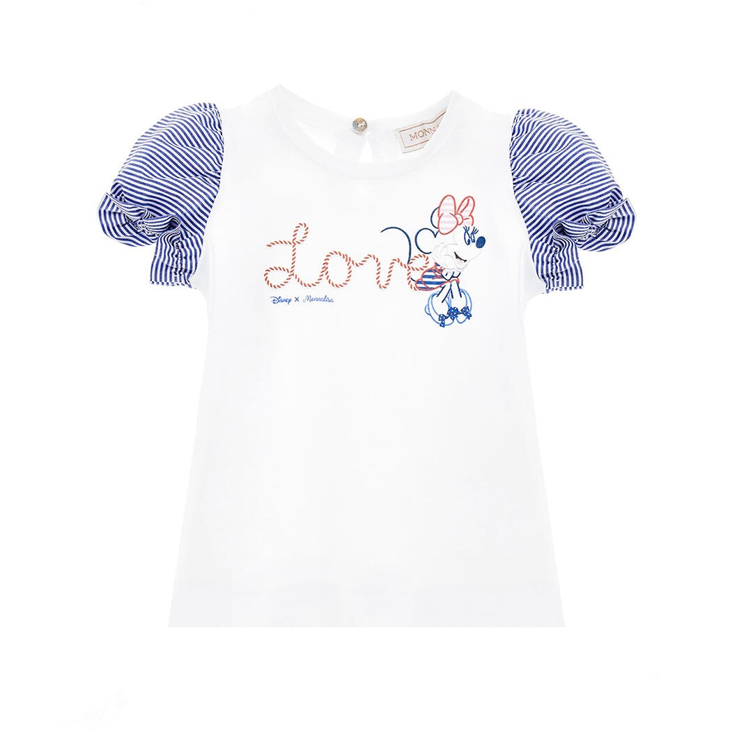 Белая футболка "LOVE" Monnalisa, белый
Белая футболка "LOVE" Monnalisa, белый