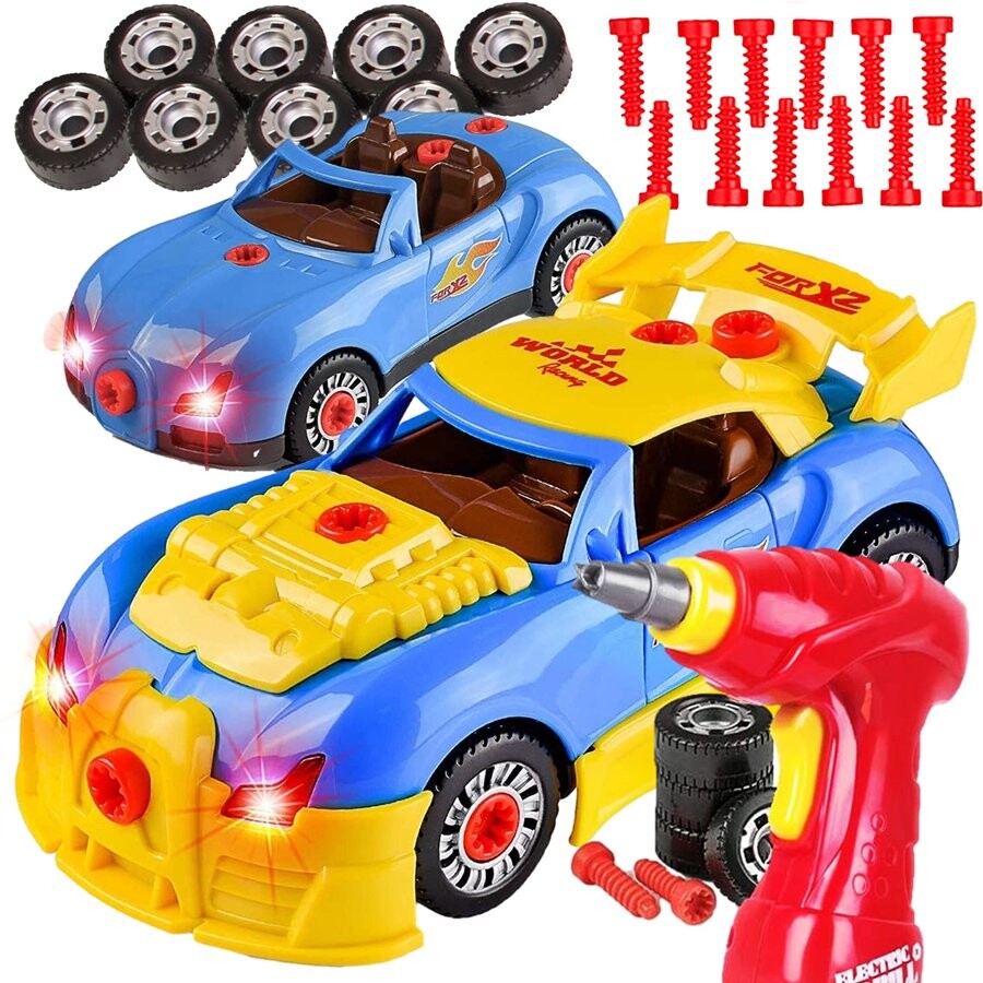 Автомобиль Bugatti для разборки и сборки, небольшой механикский набор и аккумуляторная отвертка. Doris
Автомобиль Bugatti для разборки и сборки, небольшой механикский набор и аккумуляторная отвертка. Doris