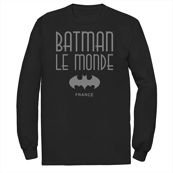 Футболка Big & Tall DC Comics Batman: Le Monde France Icon Logo Licensed Character
Футболка Big & Tall DC Comics Batman: Le Monde France Icon Logo Licensed Character
