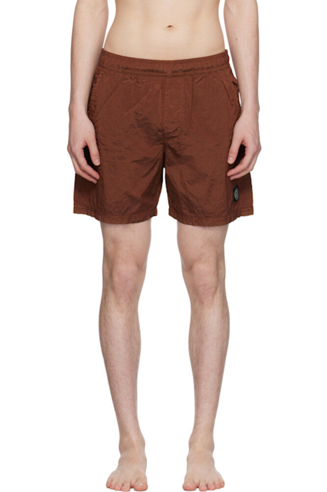 Шорты для плавания из бордового нейлона и металла в экониле Stone Island
Шорты для плавания из бордового нейлона и металла в экониле Stone Island