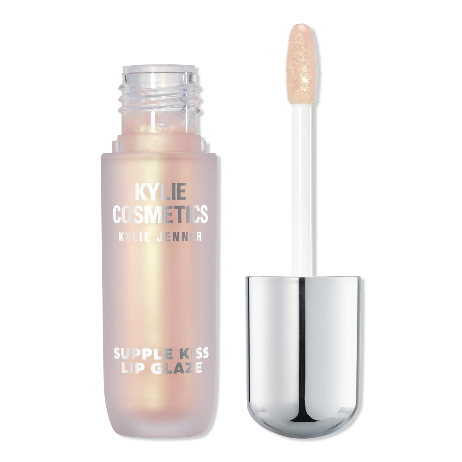 Блеск для губ Supple Kiss из коллекции Cosmic Kylie Jenner 2.0 KYLIE COSMETICS, Sunburst (sheer opal with iridescent shimmer)
Блеск для губ Supple Kiss из коллекции Cosmic Kylie Jenner 2.0 KYLIE COSMETICS, Sunburst (sheer opal with iridescent shimmer)