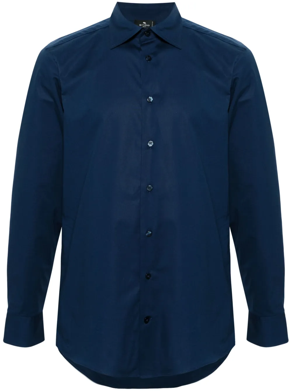 Поплиновая рубашка с отложным воротником ETRO, синий
Поплиновая рубашка с отложным воротником ETRO, синий